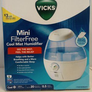 Vicks Mini Filter Free Cool Mist Humidifier